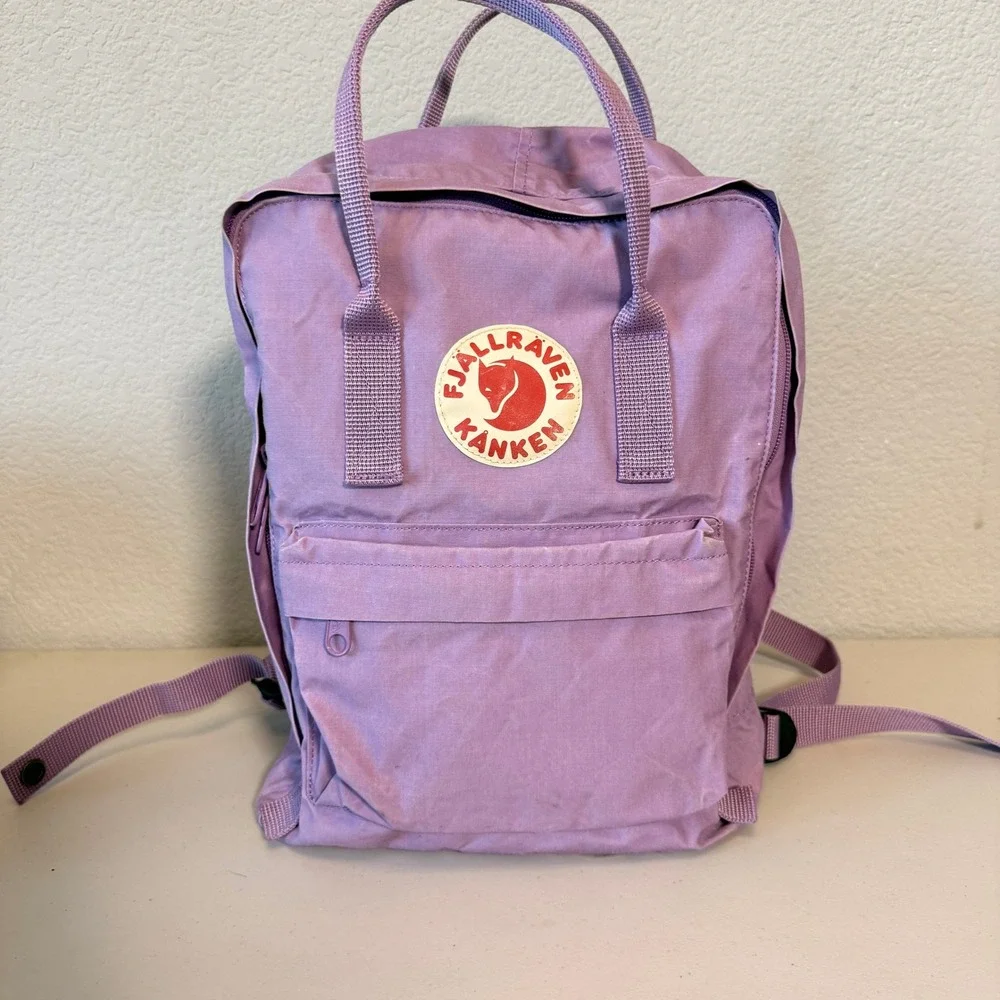 Fjallraven Kanken Backpack 23510 Vinylon Purple Lilac One Size Classic Logo